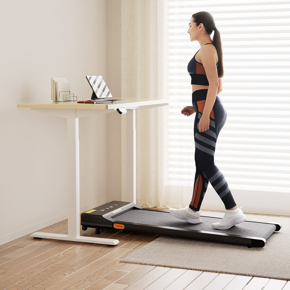 Artiss Electric Treadmill with 120cm Automatic Standing Desk Walking Pad 400mm 7
