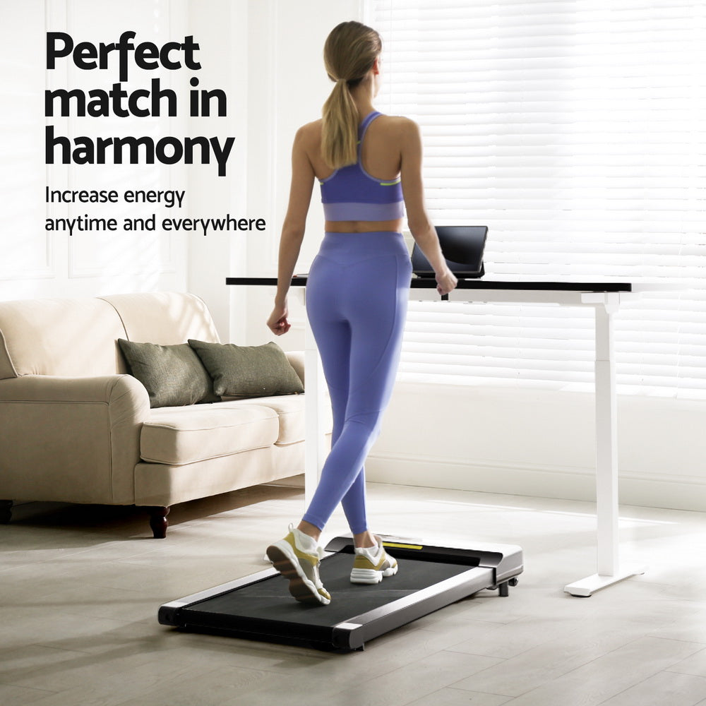 Artiss Treadmill 120cm Automatic Standing Desk with 400mm Electric Walking Pad 4