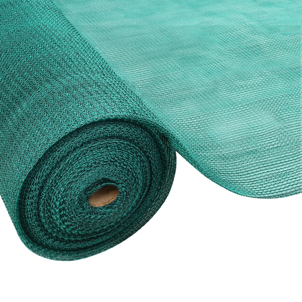 Instahut 30% Shade Cloth 3.66x20m Shadecloth Wide Heavy Duty Green 8