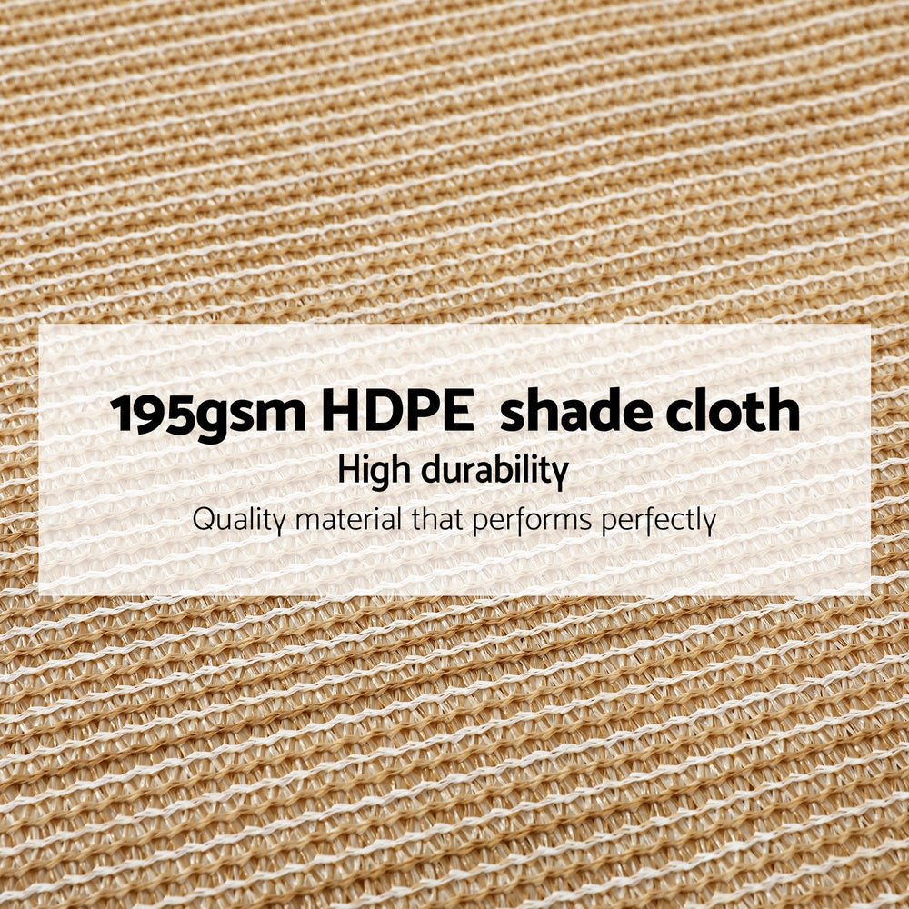 Instahut 90% Shade Cloth 1.83x30m Shadecloth Sail BE 4