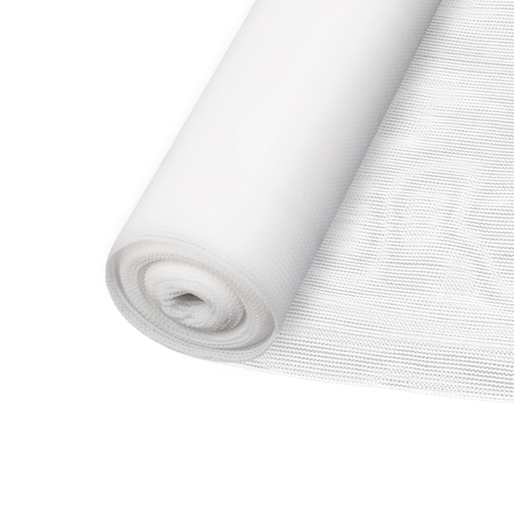 Instahut 50% Shade Cloth 1.83x50m Shadecloth Garden White 4