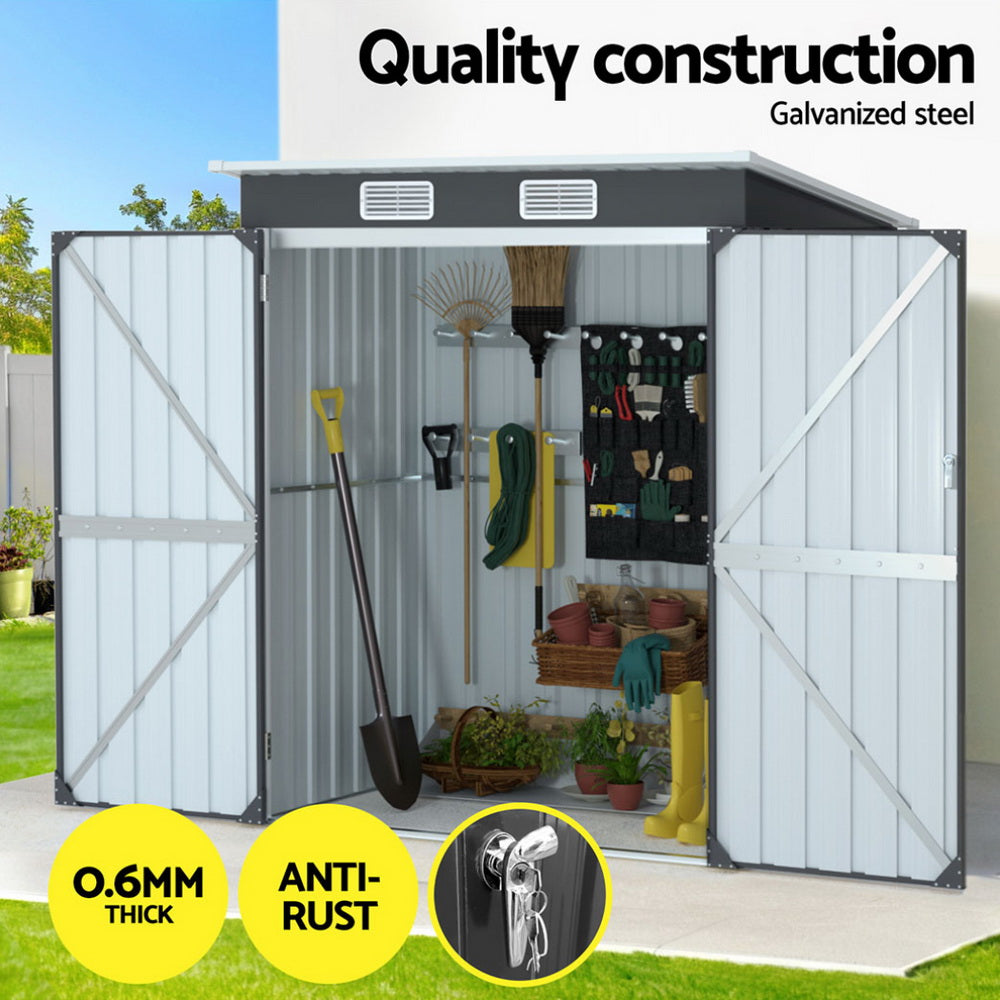 Giantz Garden Shed 1.62x1M Outdoor Storage Tool Workshop House Shelter 4