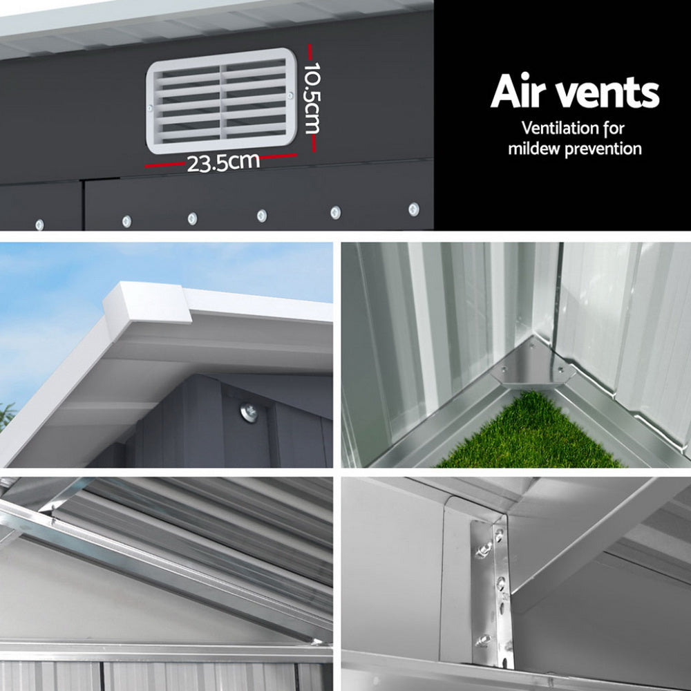 Giantz Garden Shed 1.62x1M Outdoor Storage Tool Workshop House Shelter 6