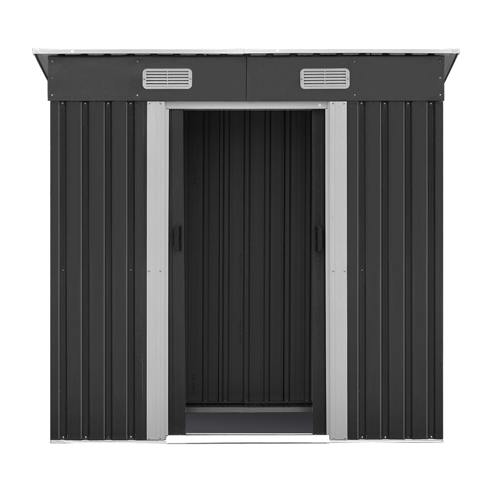 Giantz Garden Shed 1.94x1.21M Sheds Outdoor Storage Workshop House Tool Shelter Sliding Door 3