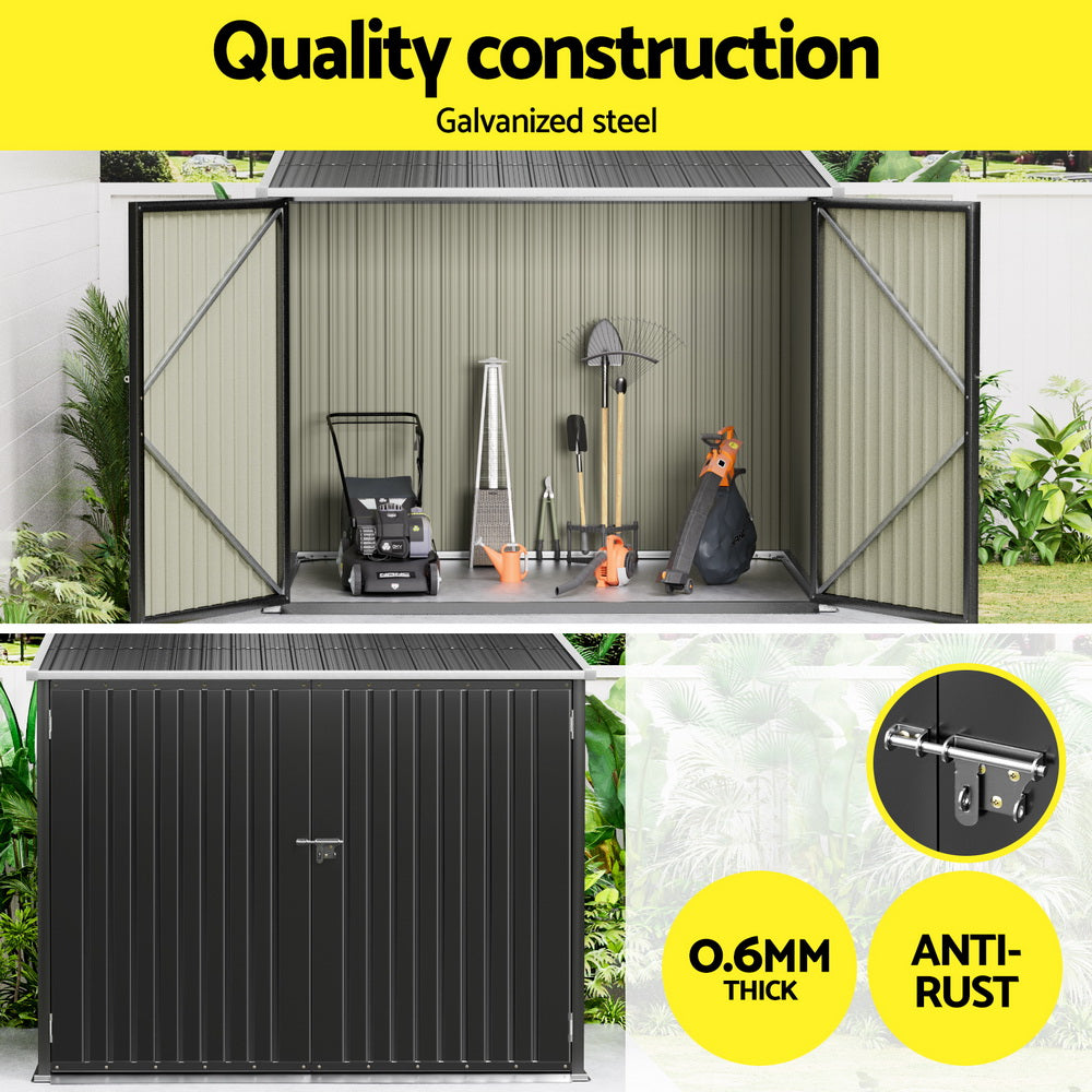 Giantz Garden Shed Sheds Outdoor Storage 2.06x1.96M Tool Workshop House Shelter 4