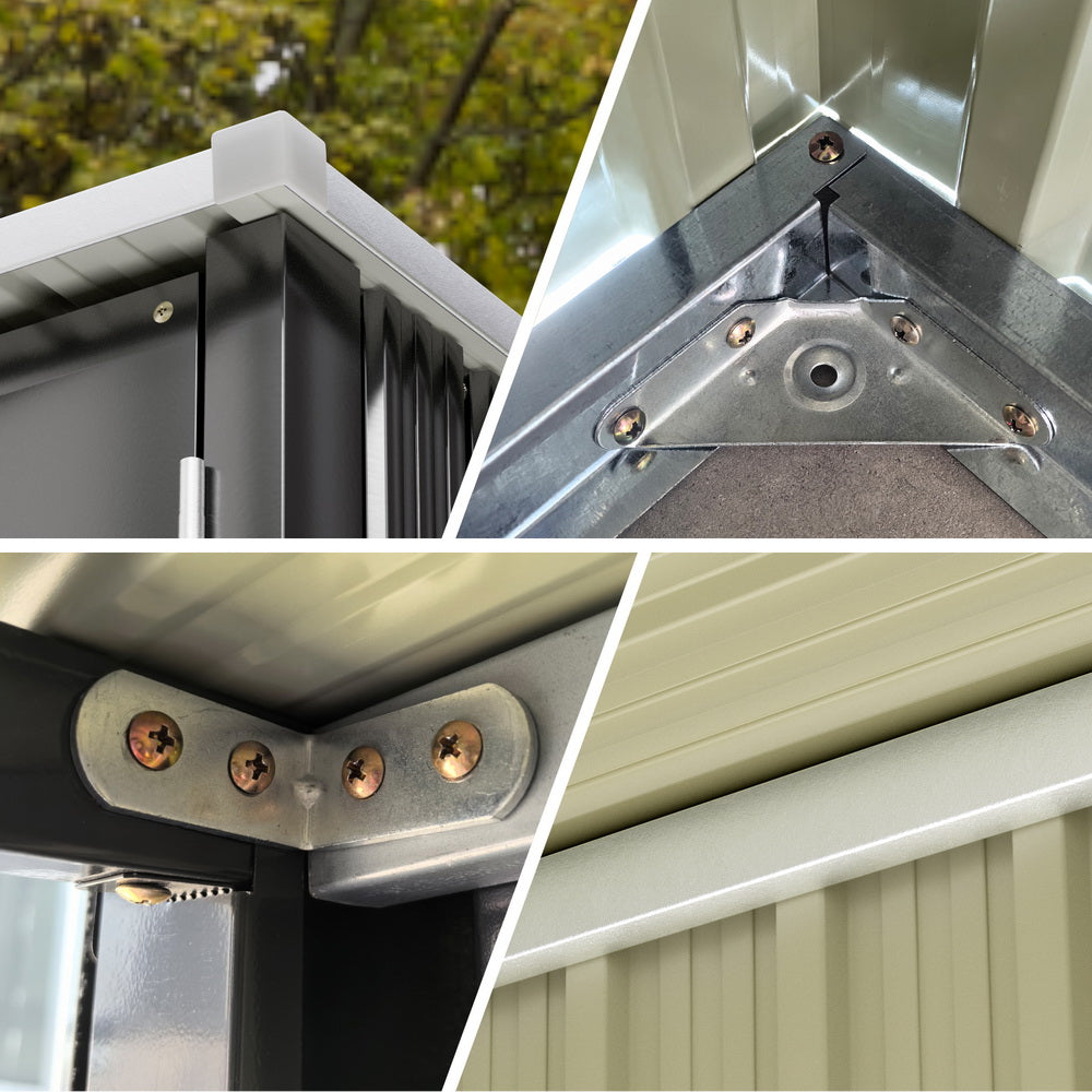 Giantz Garden Shed Sheds Outdoor Storage 2.06x1.96M Tool Workshop House Shelter 6