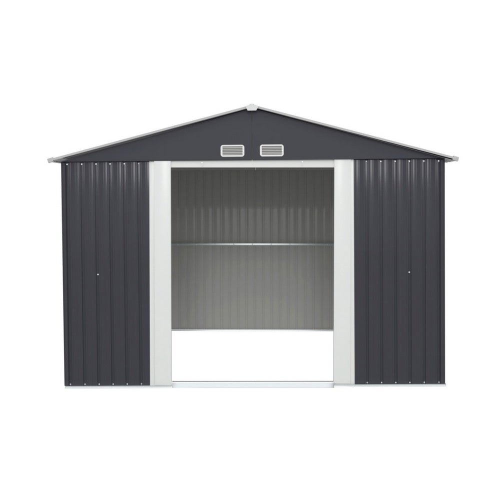 Giantz Garden Shed 3x3M Outdoor Storage Tool Workshop House Shelter 3