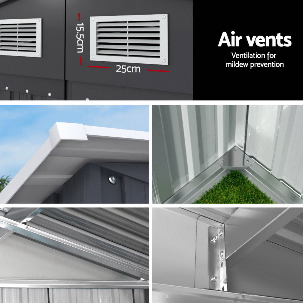 Giantz Garden Shed Sheds Outdoor Storage 3x5.38M Tool Workshop House Shelter 6