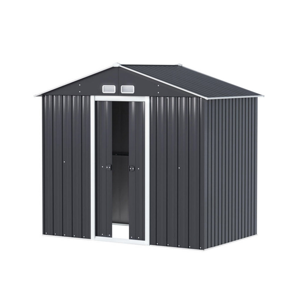 Giantz Garden Shed Outdoor Storage 2.15x1.3M Tool Workshop House Shelter Sliding Door 7