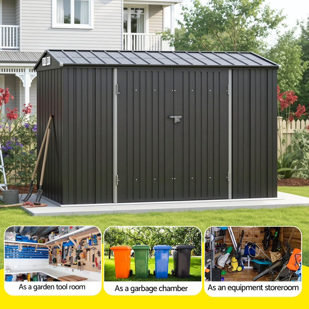 Giantz Garden Shed 3x2.18M Outdoor Storage Sheds Tool Workshop House Shelter 5