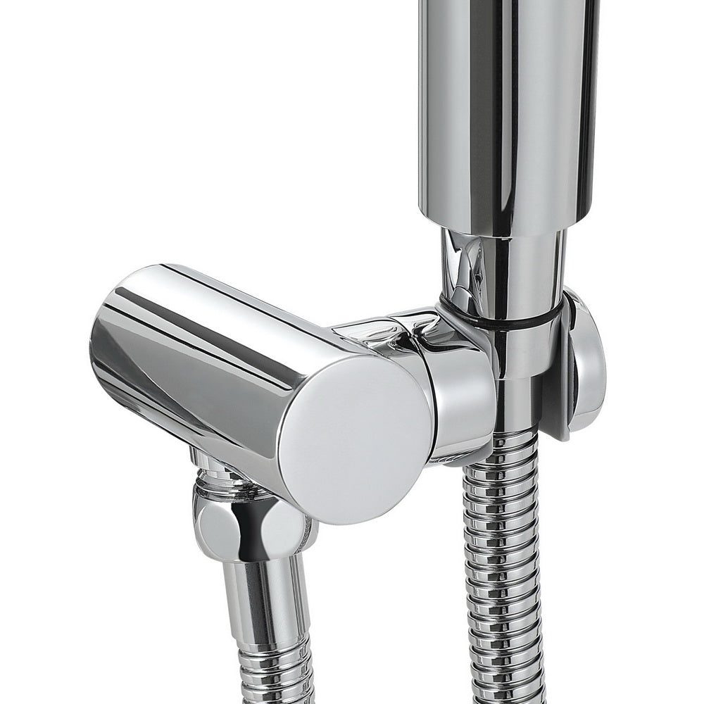 Handheld Shower Head Holder 4.7'' High Pressure Silver 5