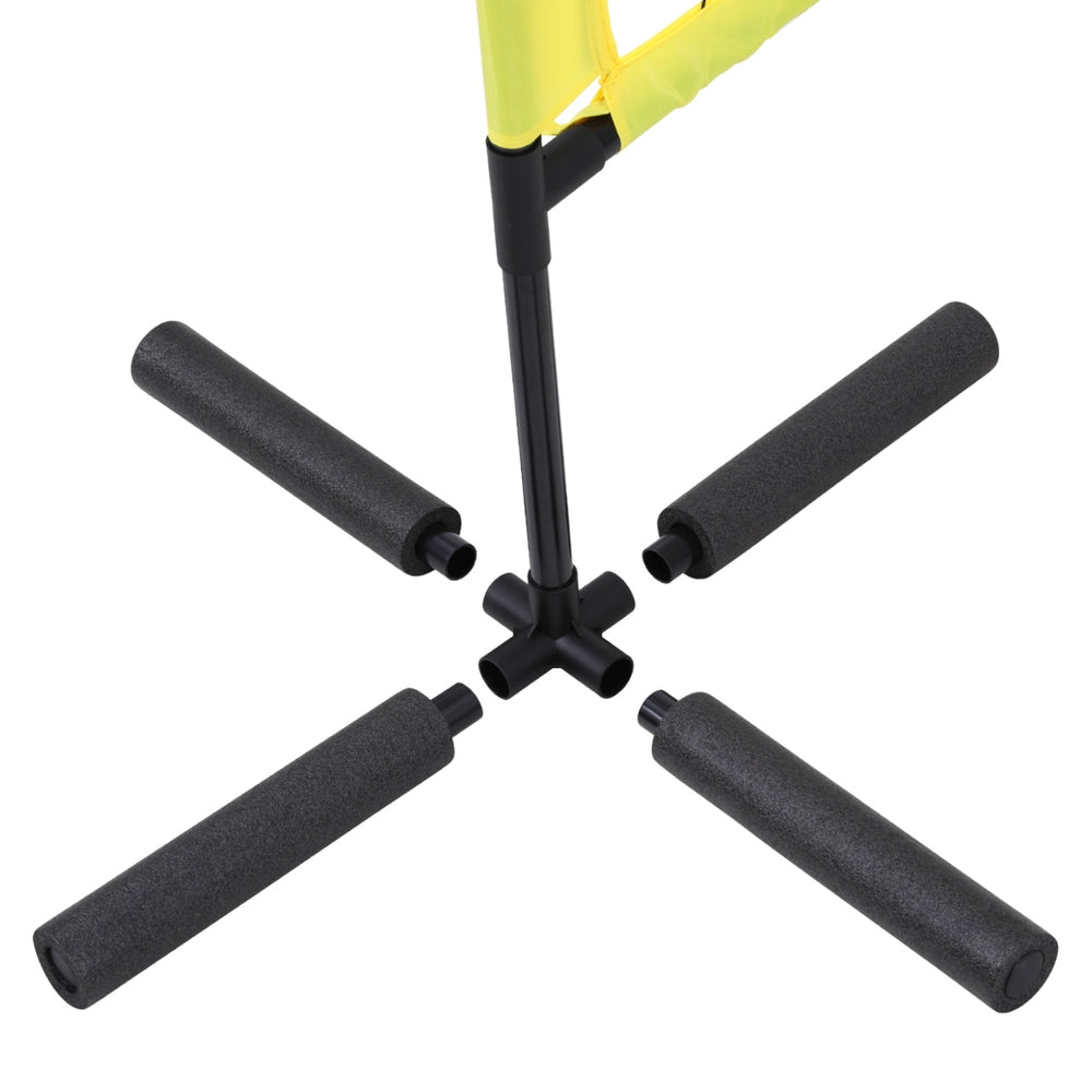 Everfit Water Volleyball Net Set Portable Swimming Pool Nets Game 4 Anchor Bags 5