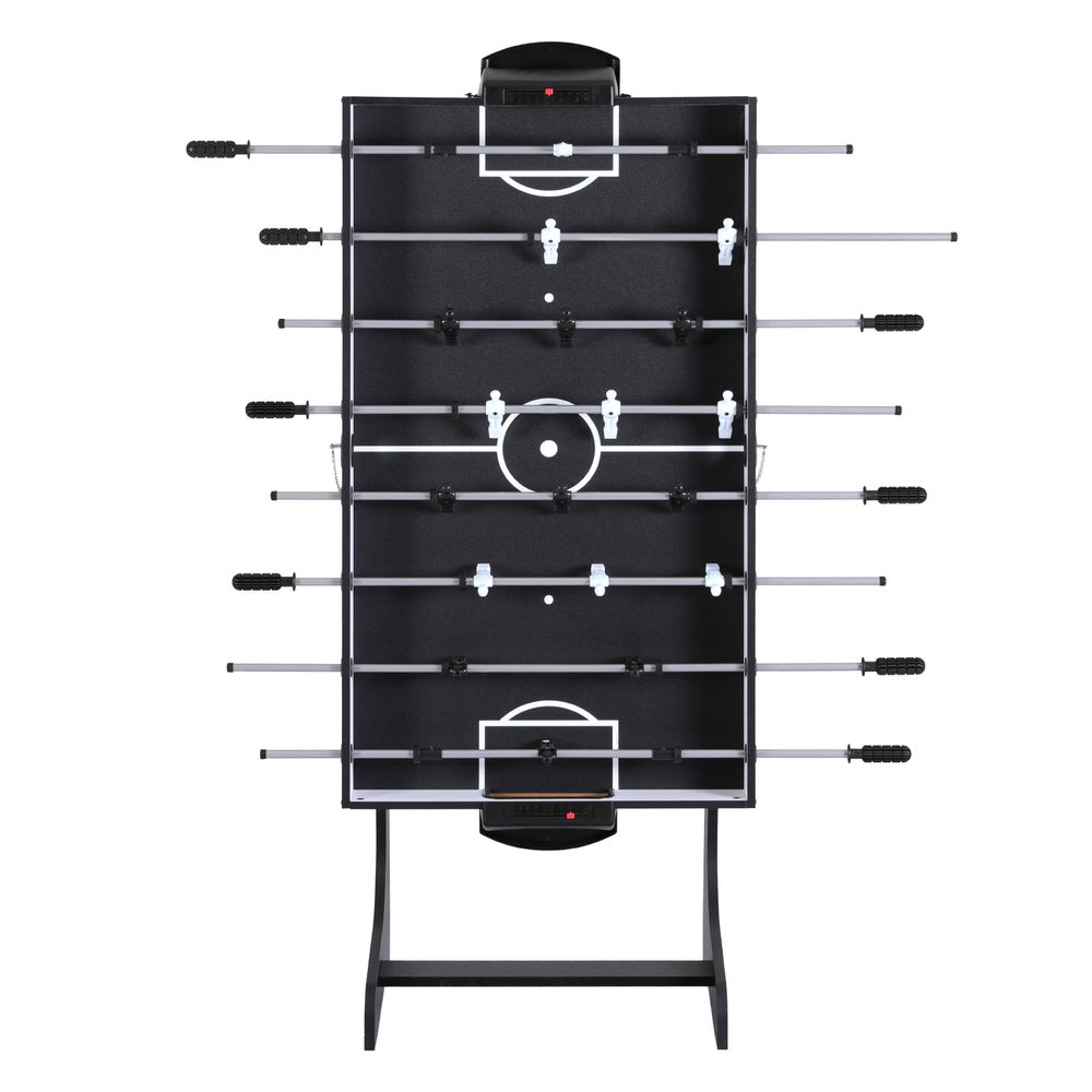 4-in-1 Soccer Table Foldable Game Foosball Table Tennis Pool Hockey 3