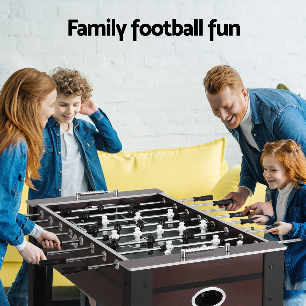 5FT Soccer Table Foosball Football Game Set Home Party Gift Adults Kids Indoor 4