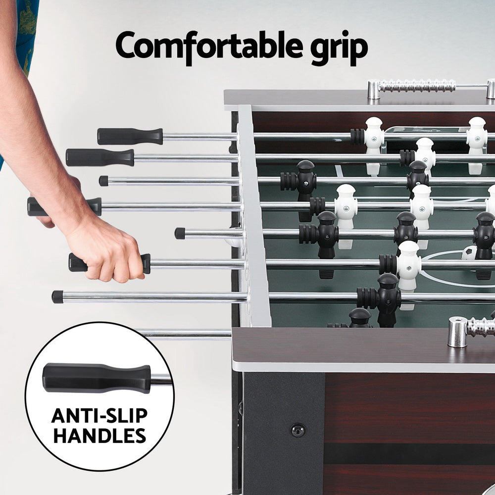 5FT Soccer Table Foosball Football Game Set Home Party Gift Adults Kids Indoor 5