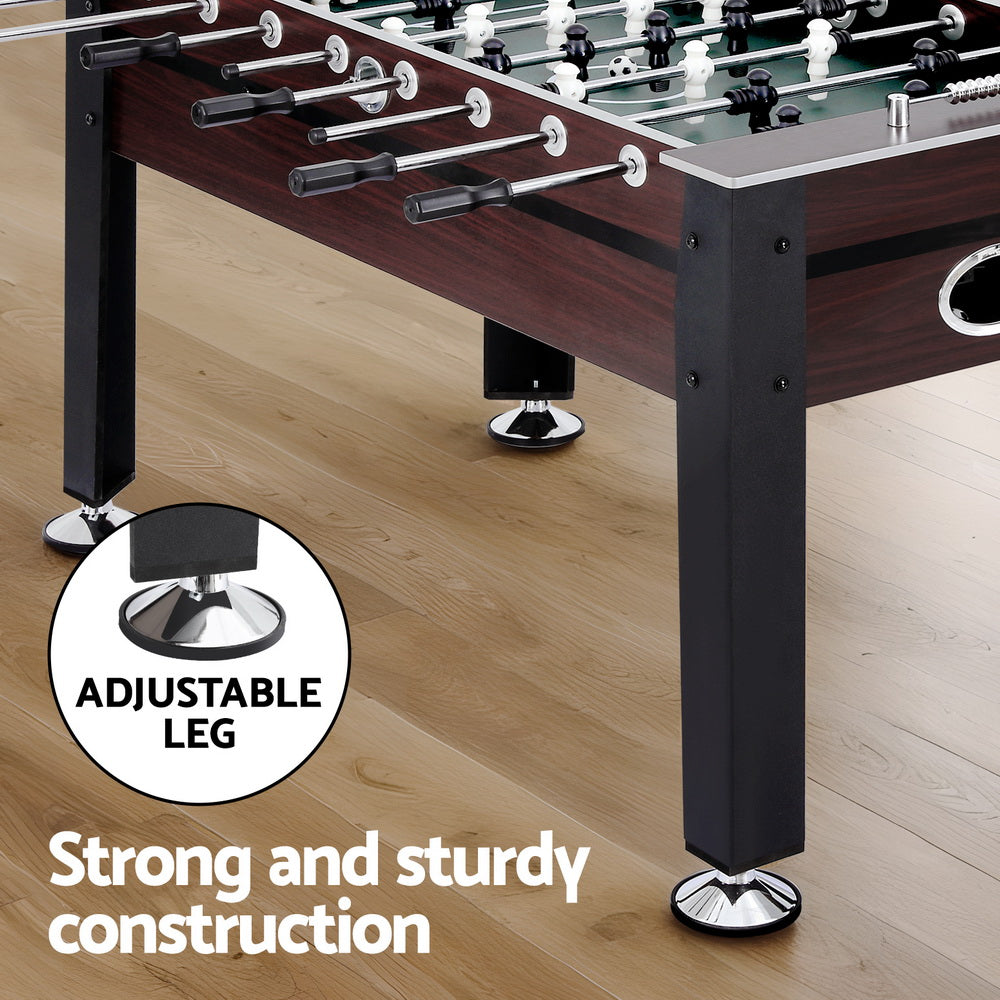 5FT Soccer Table Foosball Football Game Set Home Party Gift Adults Kids Indoor 6