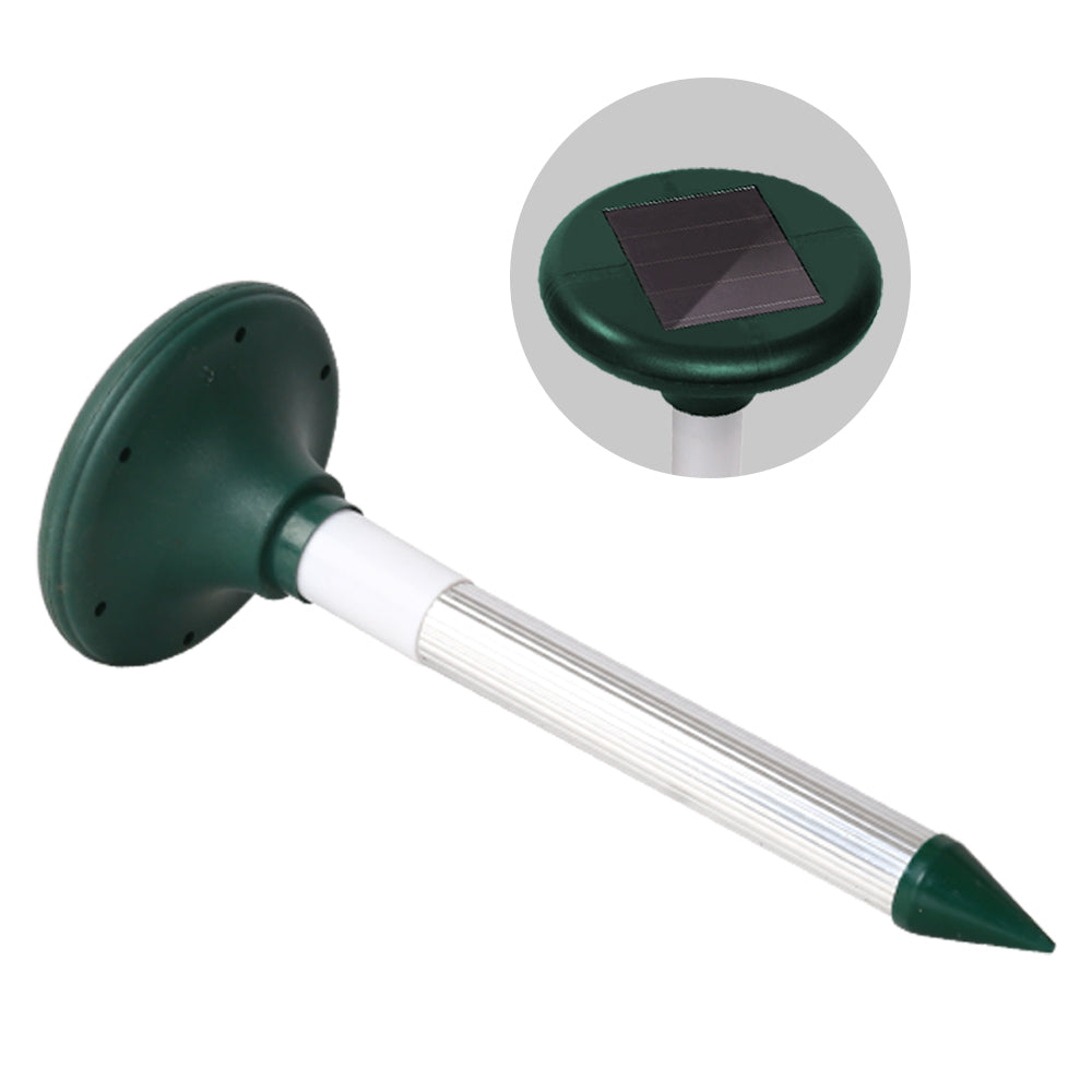 Gardeon Snake Repeller Set of 12 Solar LED Pulse Plus Ultrasonic Pest Rodent Repellent 3