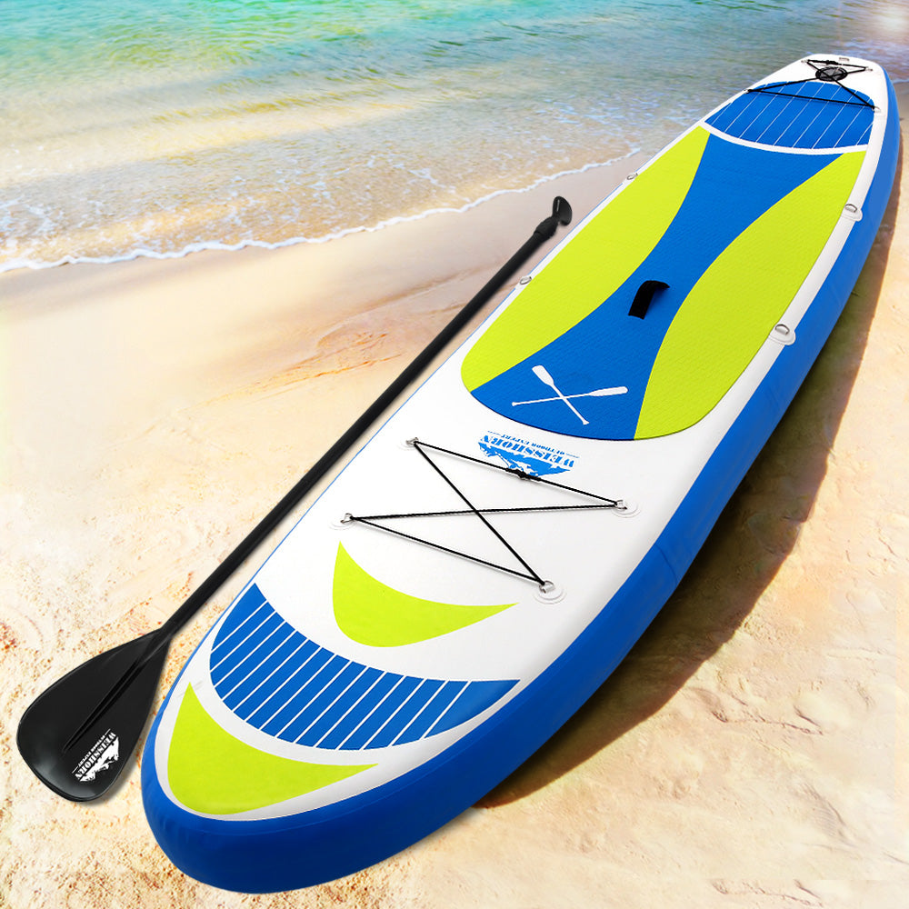 Weisshorn Stand Up Paddle Board 11ft Inflatable SUP Surfboard Paddleboard Kayak Surf Yellow 8
