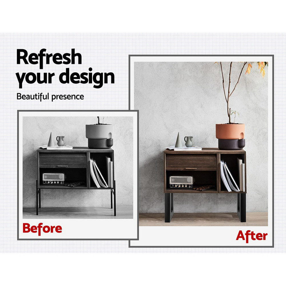 Artiss Metal Table Legs DIY Rectangular 40X30CM Set of 2 4