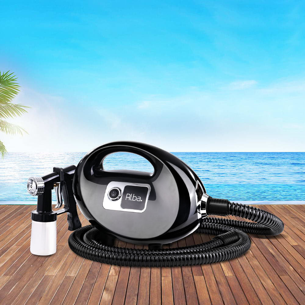 Professional Spray Tan Machine Sunless Tanning Gun Kit HVLP System Black 7