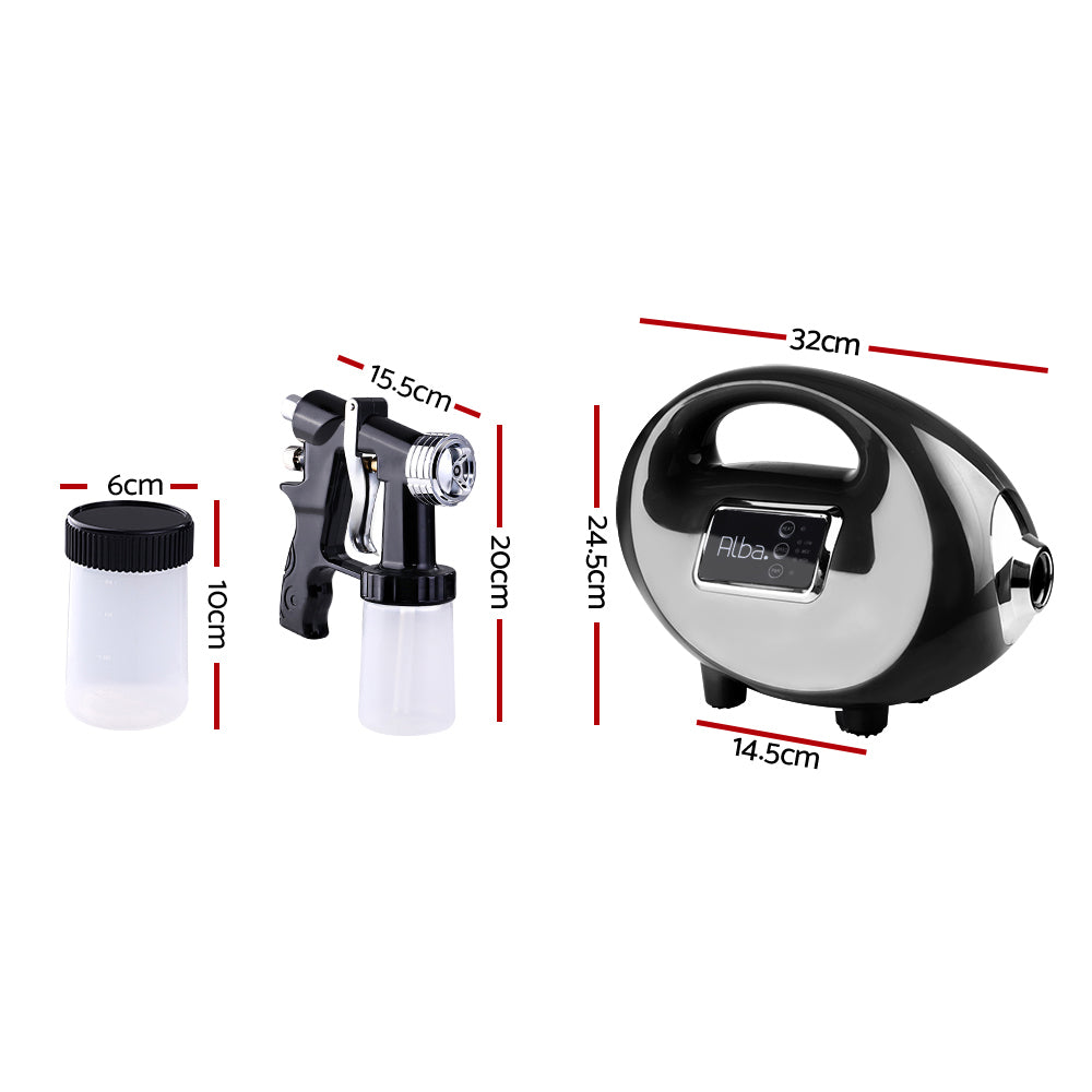 Alba. Spray Tan Machine Spray Gun Spray tent Kit HVLP System Sunless