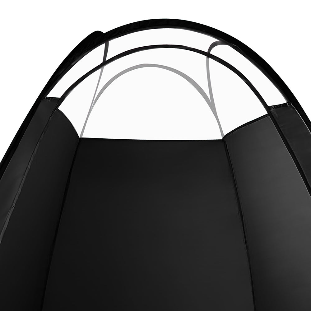 Portable Pop Up Tanning Tent - Black 3