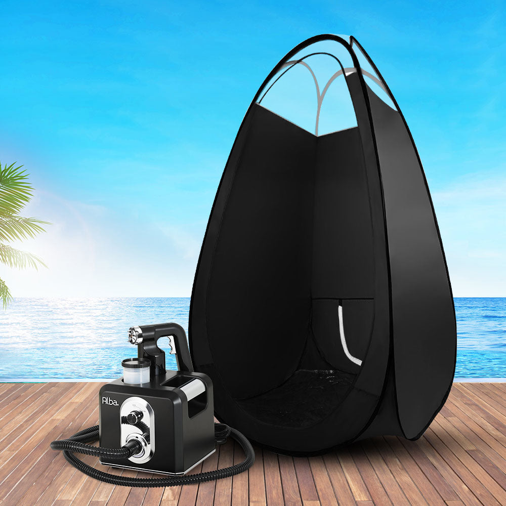 Alba. Spray Tan Machine Tent Sunless Spray Gun HVLP System Professional 7