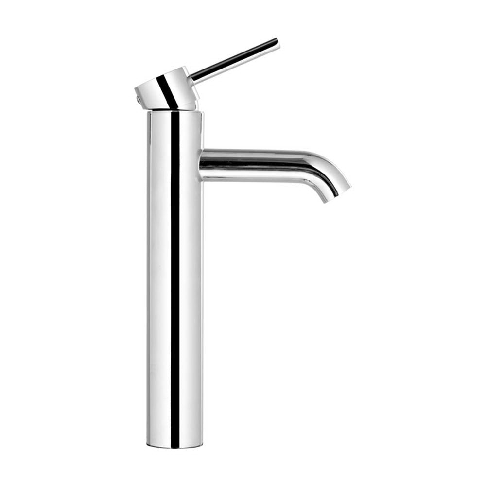 Cefito Bathroom Basin Mixer Tap Round Tall Faucet Vanity Laundry Chrome 4