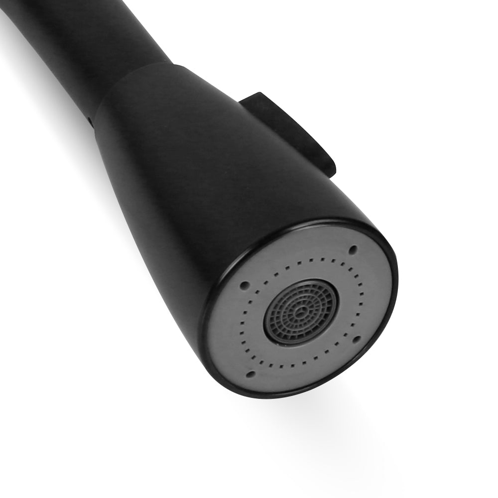 Cefito Kitchen Mixer Tap Pull Out 2 Mode Sink Faucet Basin Laundry Black 7