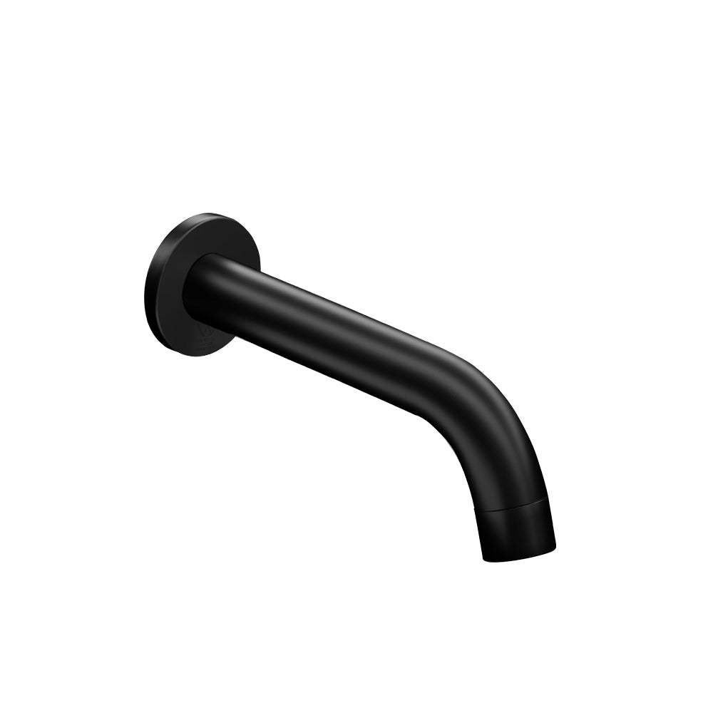 Cefito Bathroom Mixer Spout Wall Bath Tap Round Shower Bathtub Black 4