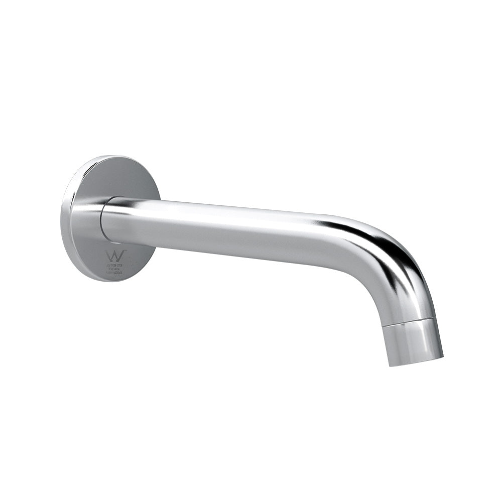 Cefito Bathroom Mixer Spout Wall Bath Tap Round Shower Bathtub Chrome 3