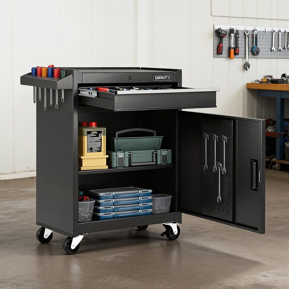 Giantz Tool Chest Trolley Cabinet Rolling Toolbox Garage Storage Tools organizer 7