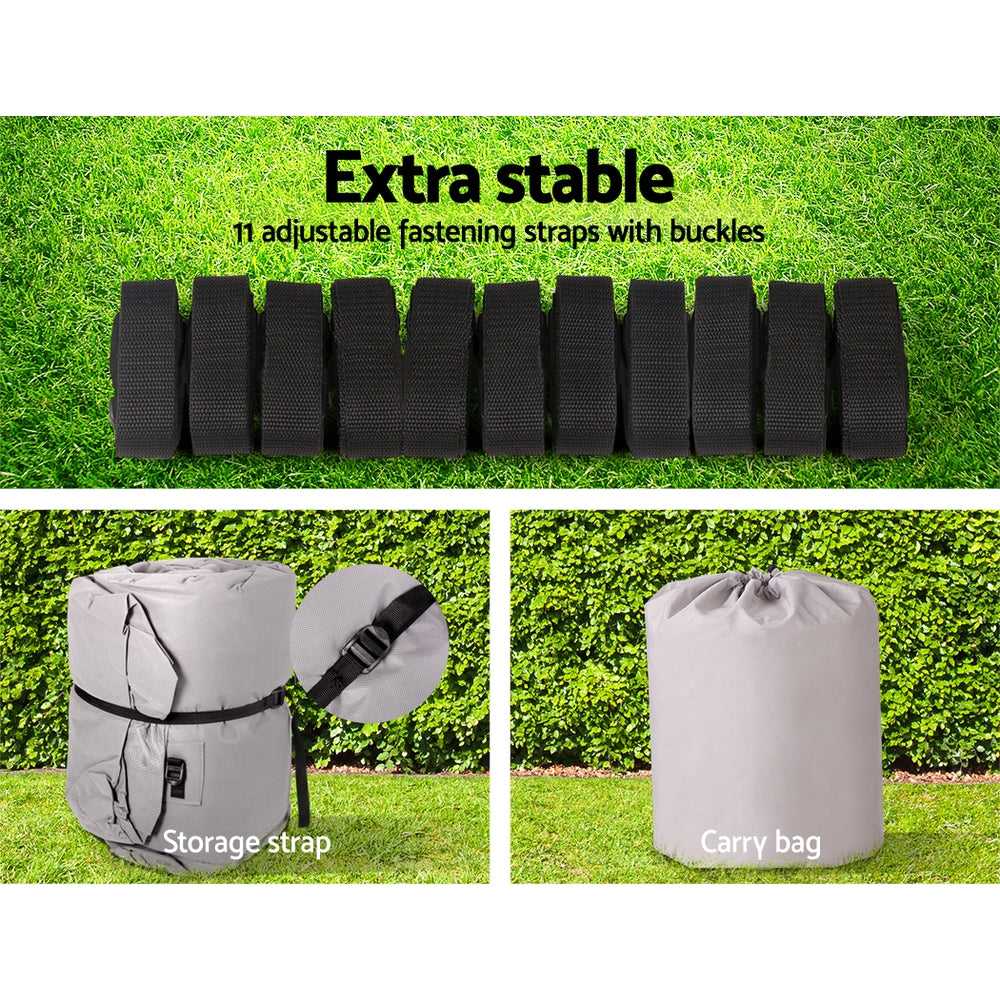 Seamanship 16-18.5ft Boat Cover Trailerable Marine Grade 600D 7