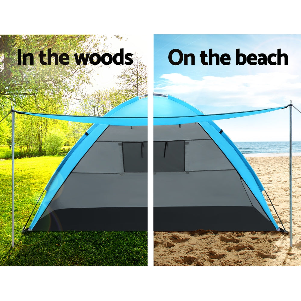 Weisshorn Camping Tent Beach Portable Hiking Sun Shade Shelter Fishing 4 Person 6