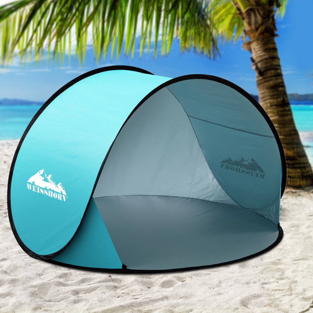 Weisshorn Pop Up Beach Tent Camping Portable Sun Shade Shelter Fishing 7