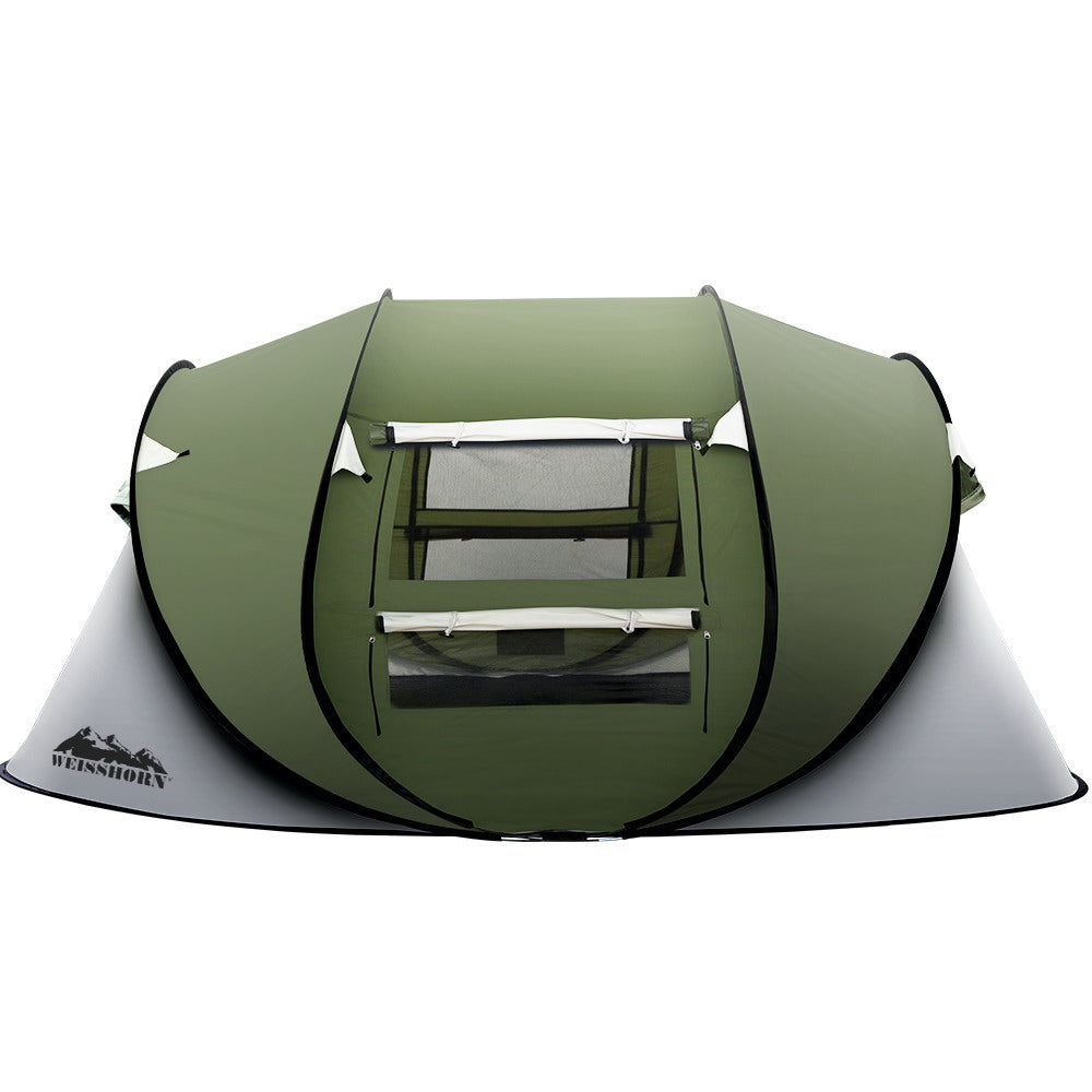 Weisshorn Instant Up Camping Tent 4-5 Person Pop up Tents Family Hiking Beach Dome 3