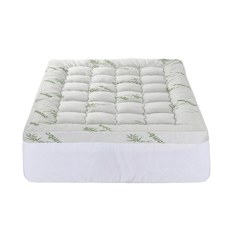 Giselle Mattress Topper 11cm Pillowtop toppers Bamboo Double 3