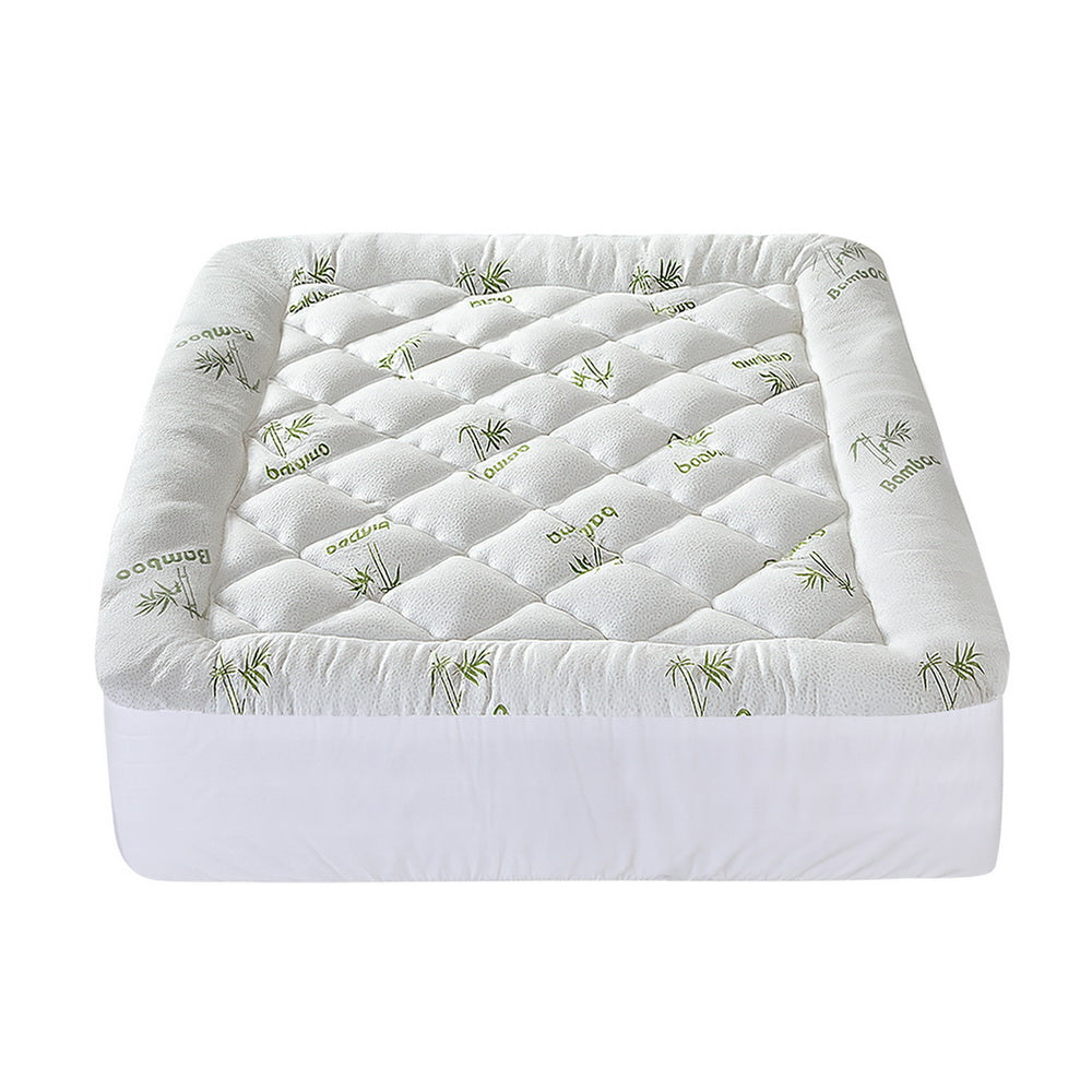 Giselle Mattress Topper 5cm Pillowtop toppers Bamboo Double 3