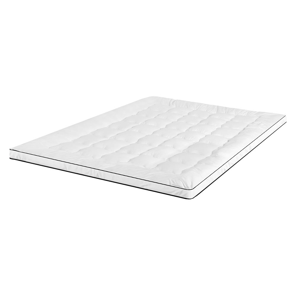 Giselle Bedding Mattress Topper Pillowtop - King Single 7