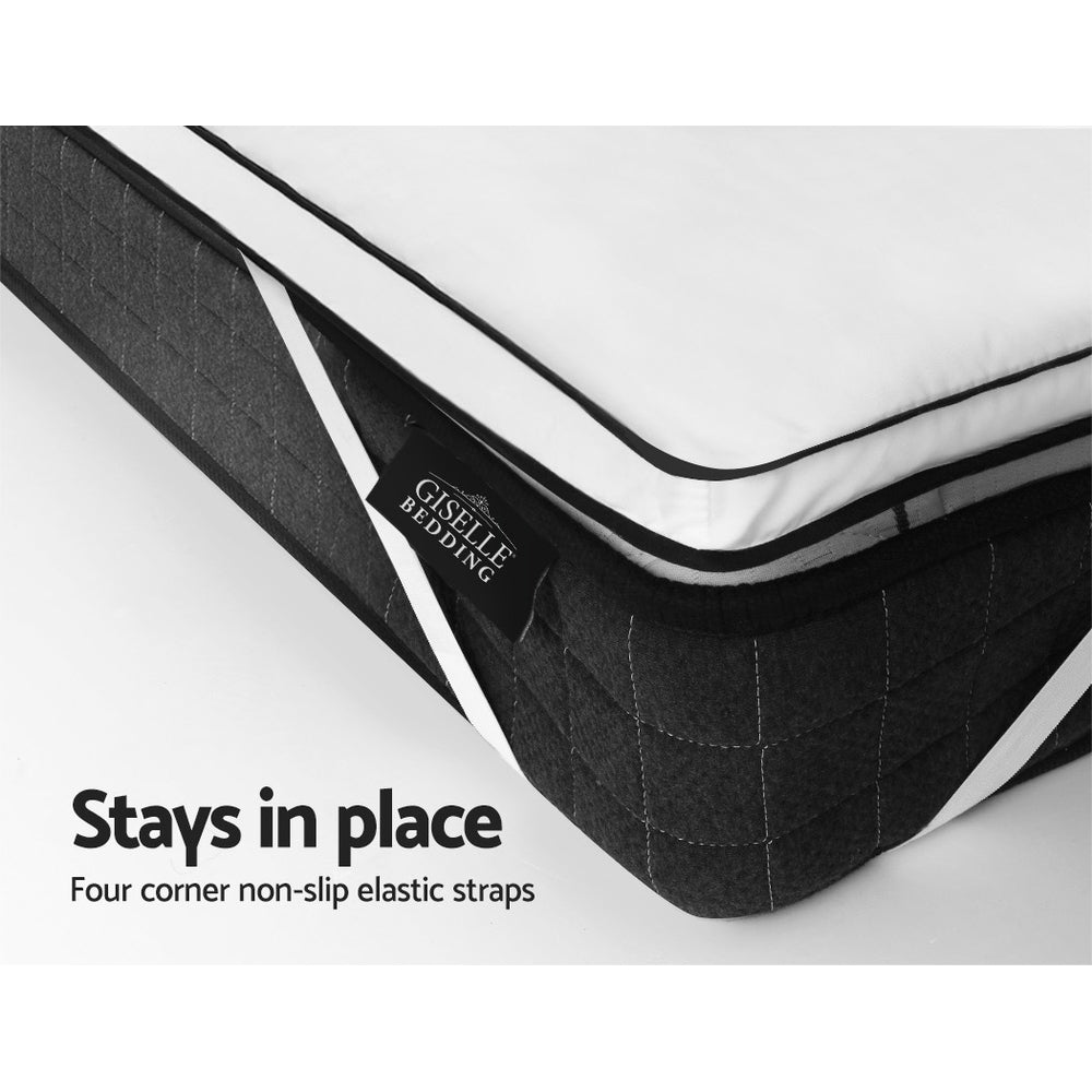 Giselle Bedding Mattress Topper Pillowtop - Single 5