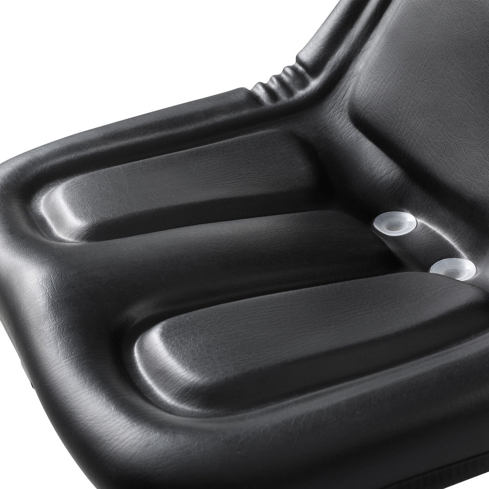 Giantz Tractor Seat Forklift Excavator Universal Backrest Truck Chair PU Leather 5