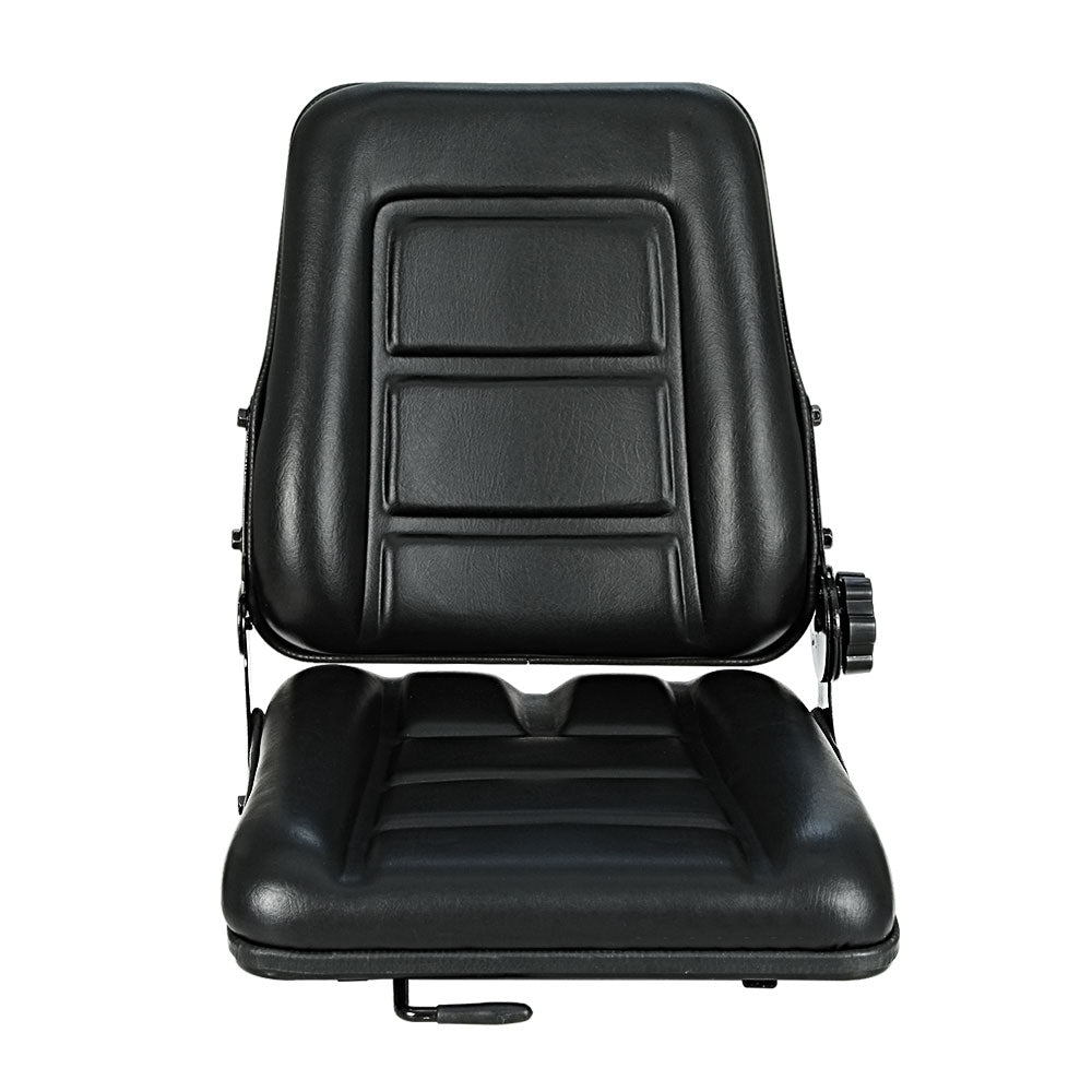 Giantz Tractor Seat Forklift Excavator Truck Backrest Chair Adjustable Universal 3