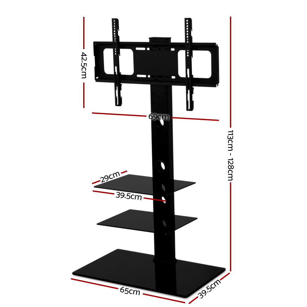 Artiss TV Stand Mount Bracket for 32"-70" LED LCD 3 Tiers Storage Floor Shelf 4
