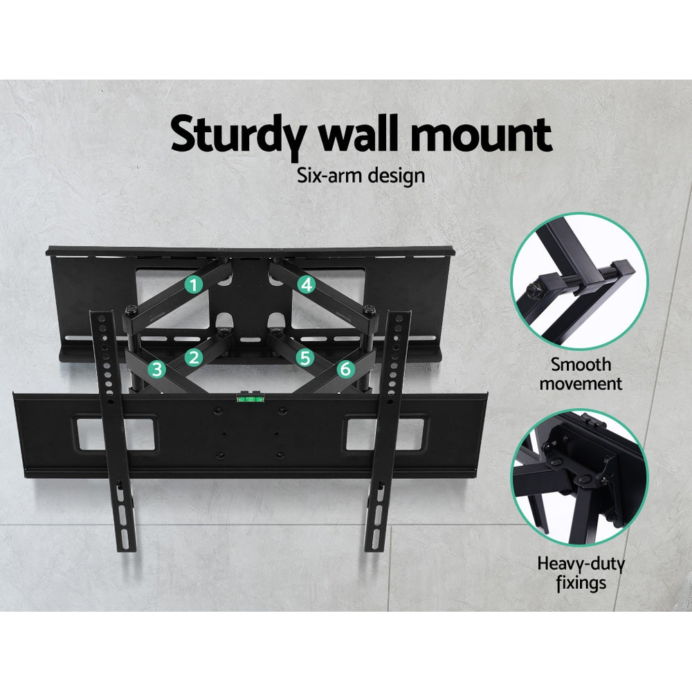 Artiss TV Wall Mount Bracket for 32"-70" LED LCD Full Motion Dual Strong Arms 5