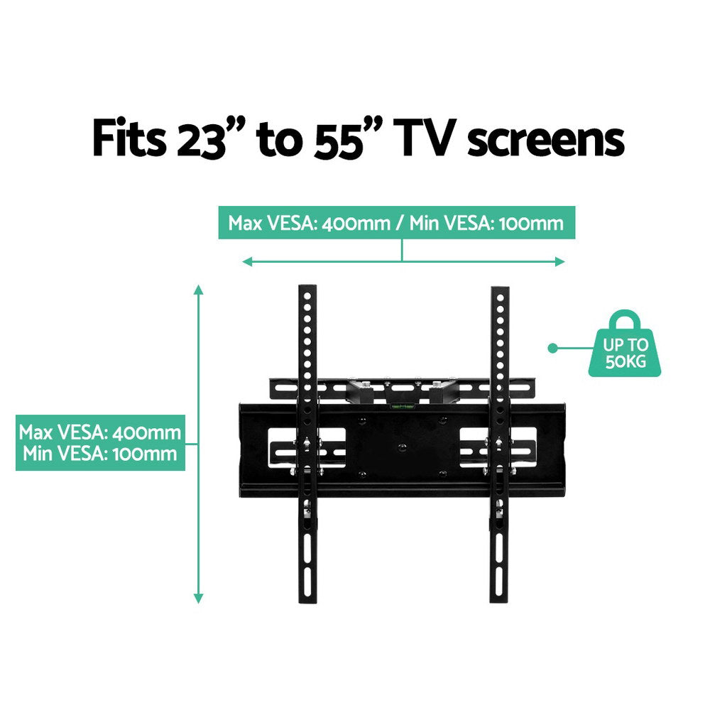 Artiss TV Wall Mount Bracket for 23"-55" LED LCD Full Motion Dual Strong Arms 4
