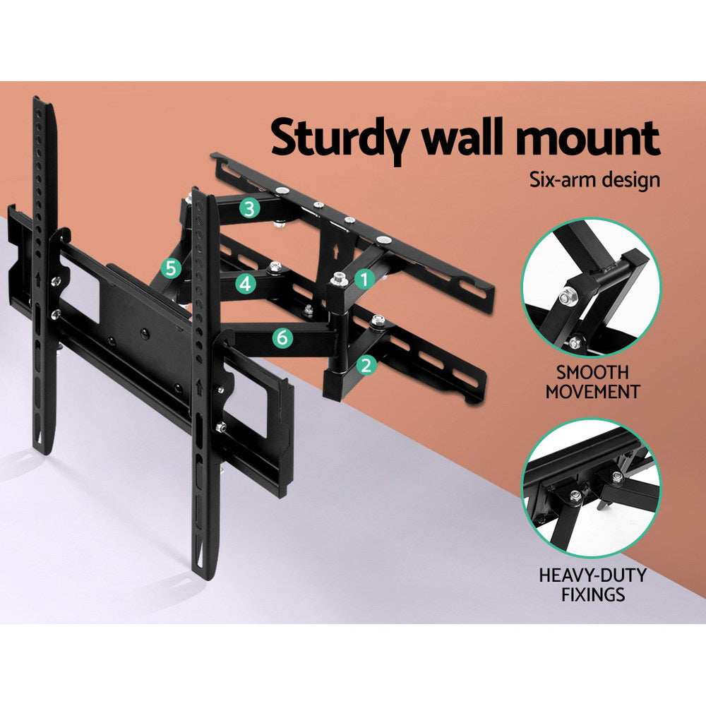 Artiss TV Wall Mount Bracket for 23"-55" LED LCD Full Motion Dual Strong Arms 5