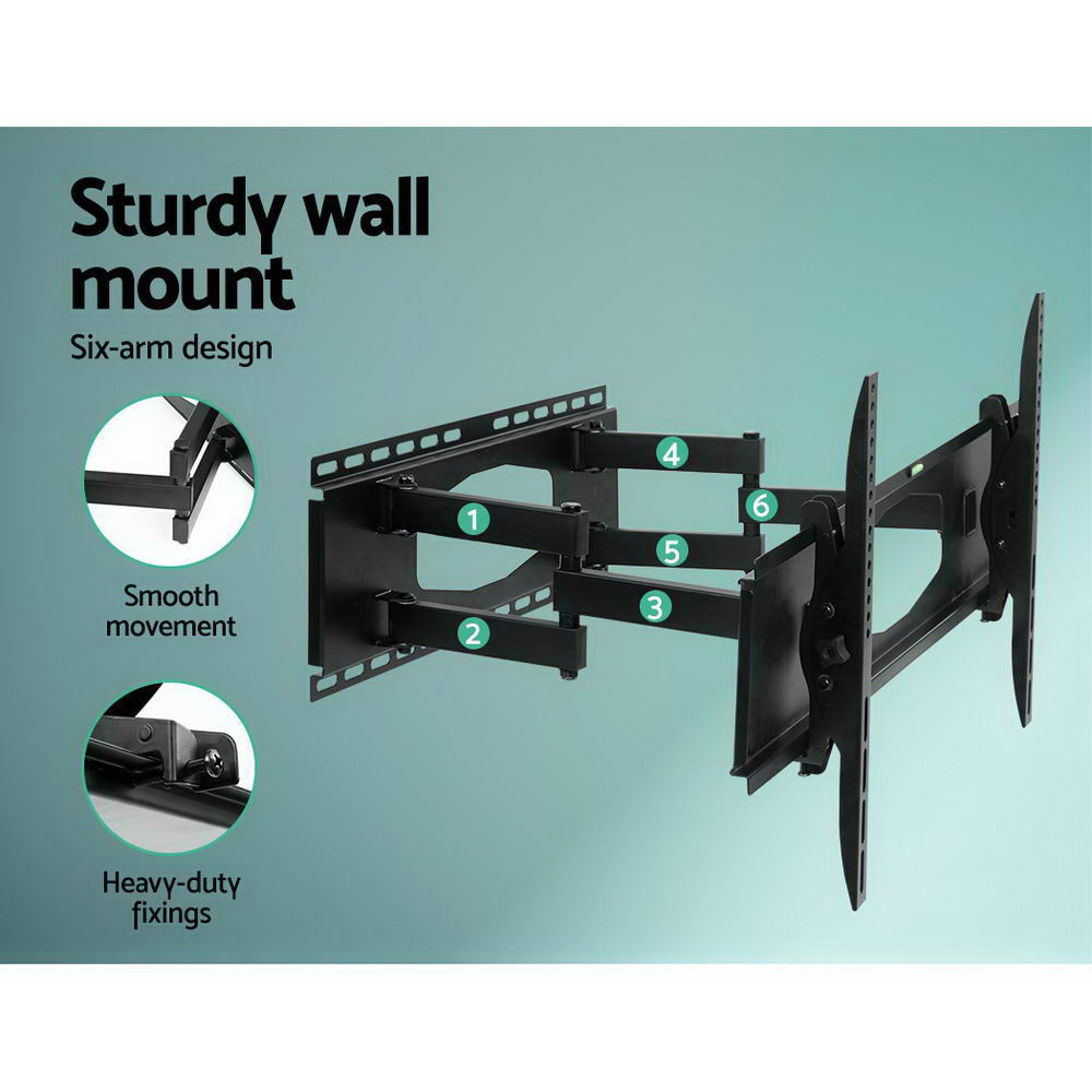 Artiss TV Wall Mount Bracket for 32"-80" LED LCD Full Motion Dual Strong Arms 7