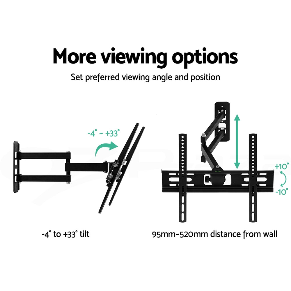 Artiss TV Wall Mount Bracket for 23"-55" LED LCD TVs Full Motion Strong Arms 3