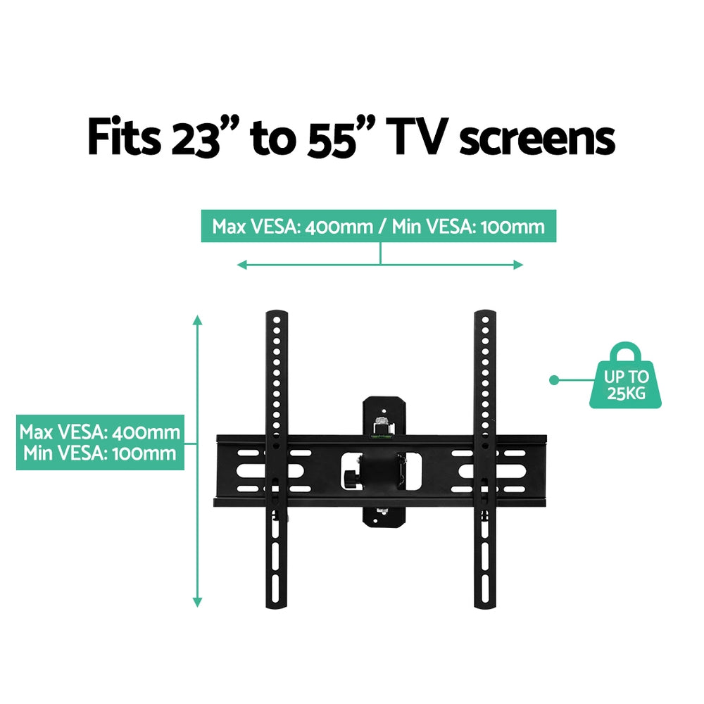 Artiss TV Wall Mount Bracket for 23"-55" LED LCD TVs Full Motion Strong Arms 4