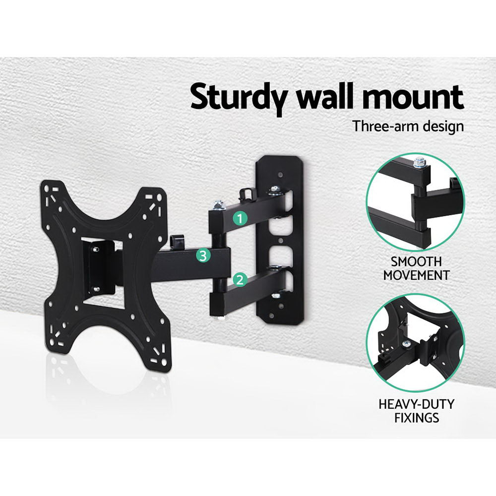 Artiss TV Wall Mount Bracket for 17"-42" LED LCD TVs Full Motion Strong Arms 5